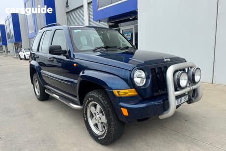 Blue 2005 Jeep Cherokee Wagon Sport (4X4)