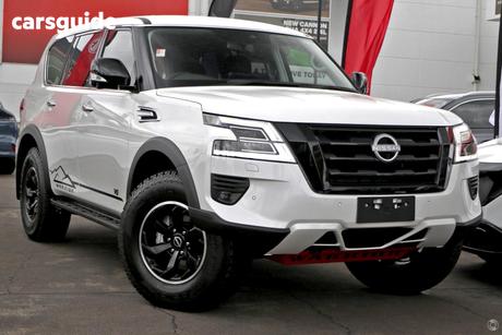 White 2026 Nissan Patrol Wagon Ti (4X4)