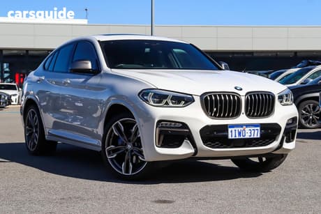 White 2018 BMW X4 Coupe M40I