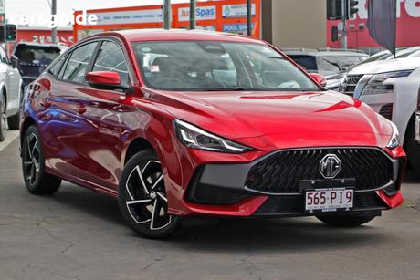 Red 2025 MG MG5 Sedan Essence