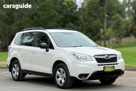 White 2013 Subaru Forester Wagon 2.5I