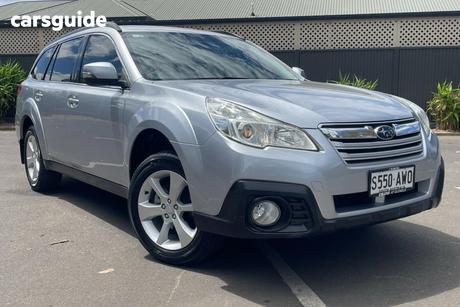 Silver 2012 Subaru Outback Wagon 2.5I