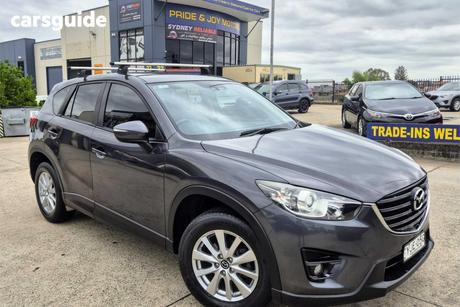 Grey 2015 Mazda CX-5 Wagon Maxx Sport (4X4)