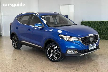 Blue 2021 MG ZS Wagon Excite Plus