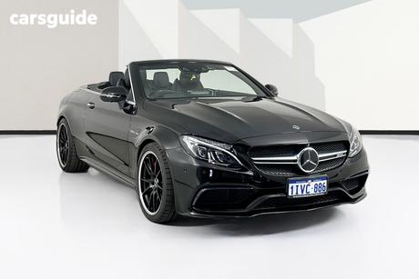 Black 2018 Mercedes-Benz C63 Cabriolet S