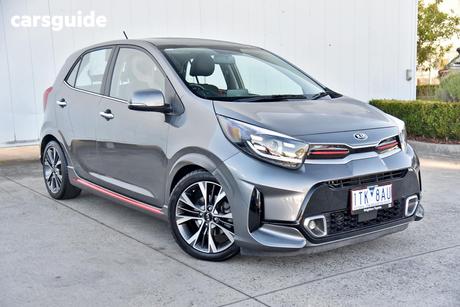 Grey 2021 Kia Picanto Hatchback Gt-Line (Pe)