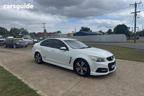 White 2013 Holden Commodore Sedan Ss