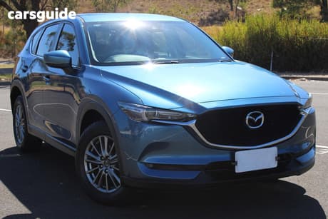 Blue 2018 Mazda CX-5 Wagon Maxx Sport (4X2)