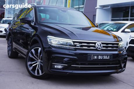 Black 2020 Volkswagen Tiguan Wagon 162 Tsi Highline