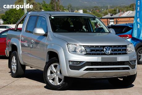 Silver 2017 Volkswagen Amarok Dual Cab Utility V6 Tdi 550 Highline