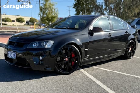 Black 2007 HSV Clubsport Sedan R8