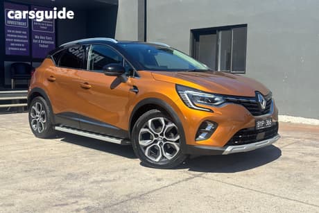 Orange 2021 Renault Captur Wagon Intens
