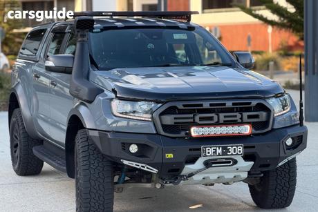 Grey 2018 Ford Ranger Double Cab Pick Up Raptor 2.0 (4X4)