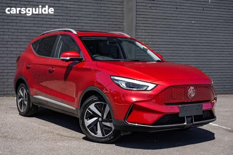 Red 2025 MG ZS EV Wagon Long Range