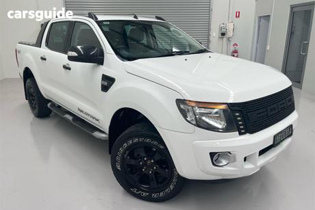 White 2014 Ford Ranger Crew Cab Utility Wildtrak 3.2 (4X4)