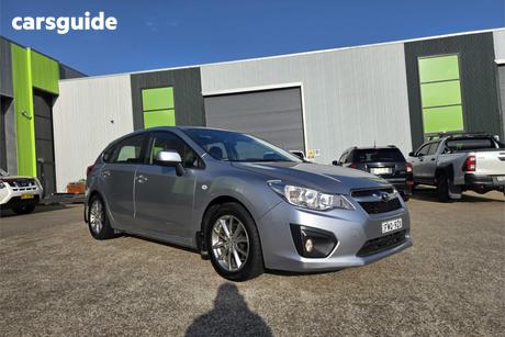 Silver 2014 Subaru Impreza Hatchback 2.0I (Awd)
