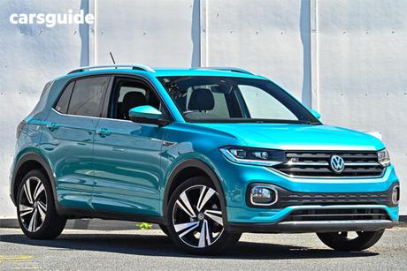 Blue 2020 Volkswagen T-Cross Wagon 85Tsi Style