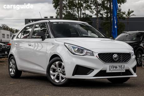 White 2024 MG MG3 Hatchback Core