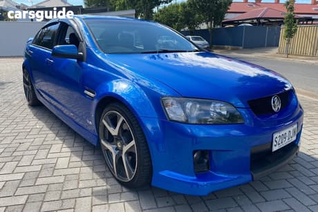 Blue 2010 Holden Commodore Sedan Ss-V