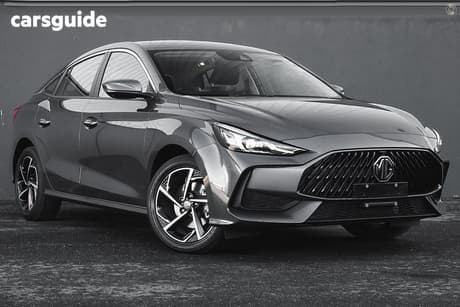 Grey 2025 MG MG5 Sedan Essence