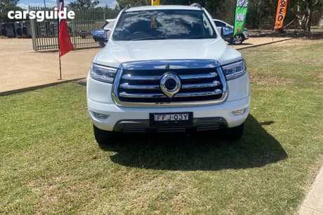 White 2023 GWM UTE Dual Cab Utility Cannon-X (4X4)