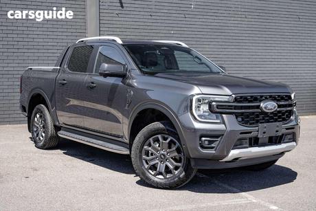 Grey 2024 Ford Ranger Double Cab Pick Up Wildtrak 2.0 (4X4)