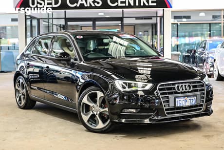 Black 2016 Audi A3 Hatchback Sportback 1.8 Tfsi Ambition