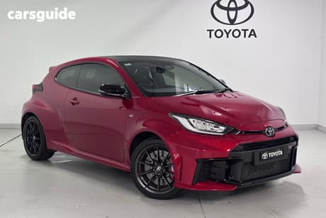 Red 2025 Toyota GR Yaris Hatchback Gts