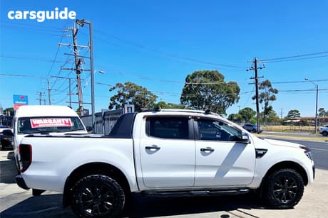 White 2014 Ford Ranger Crew Cab Utility Wildtrak 3.2 (4X4)