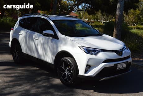 White 2017 Toyota RAV4 Wagon Gxl (2Wd)