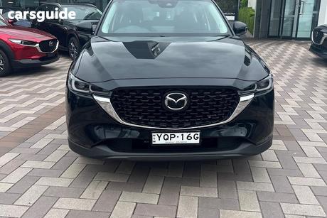 Black 2024 Mazda CX-5 Wagon G25 Maxx Sport (Fwd)