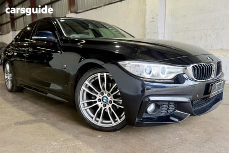 Black 2017 BMW 420I Coupe Sport Line