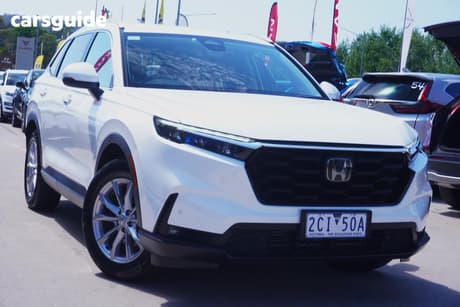 White 2024 Honda CR-V Wagon Vti L (Awd) 5 Seats