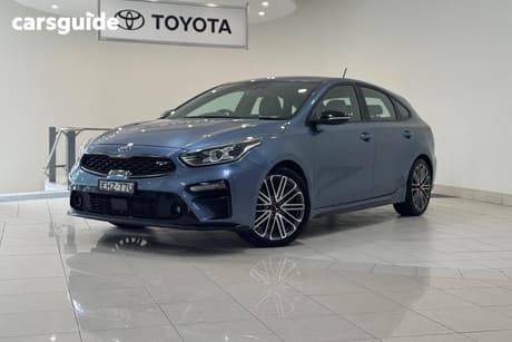Blue 2020 Kia Cerato Hatchback Gt Safety Pack