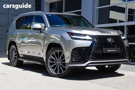 Silver 2024 Lexus LX600 Wagon F Sport