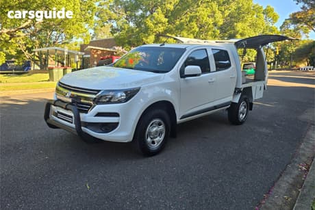 White 2018 Holden Colorado Crew Cab Pickup Ls (4X4)