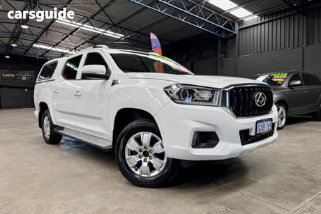 White 2019 LDV T60 Double Cab Utility Pro (4X4)