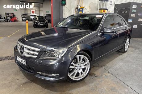 Grey 2013 Mercedes-Benz C250 Sedan Avantgarde Be