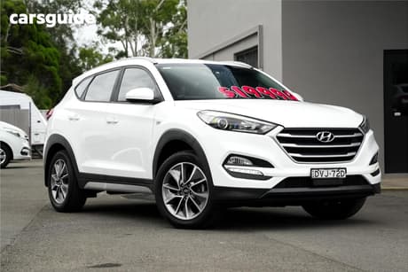 White 2017 Hyundai Tucson Wagon Active X (Fwd)