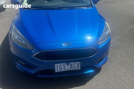 Blue 2016 Ford Focus Hatchback Sport