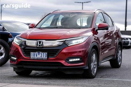 Red 2020 Honda HR-V Wagon Vti-S
