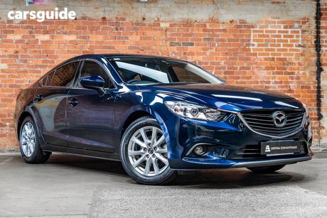 Blue 2016 Mazda 6 Sedan Sport