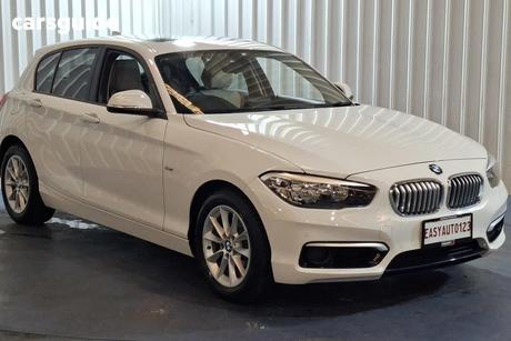 White 2016 BMW 118I Hatchback Sport Line