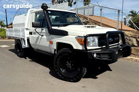 White 2023 Toyota Landcruiser Cab Chassis Lc79 Workmate