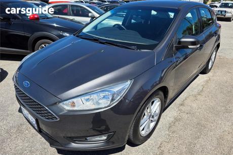 Grey 2017 Ford Focus Hatchback Trend