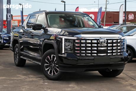 Black 2025 MG Mgu9 Double Cab Pick Up Explore X