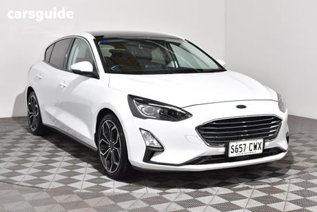 White 2019 Ford Focus Hatchback Titanium