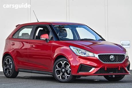Red 2021 MG MG3 Hatchback Excite (With Navigation)