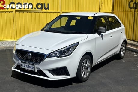 White 2022 MG MG3 Hatchback Excite (With Navigation)