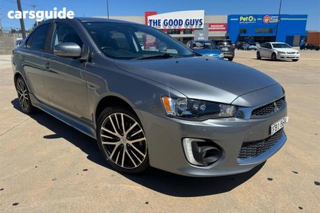 Grey 2016 Mitsubishi Lancer Sedan Gsr